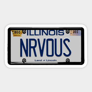 Nrvous Sticker